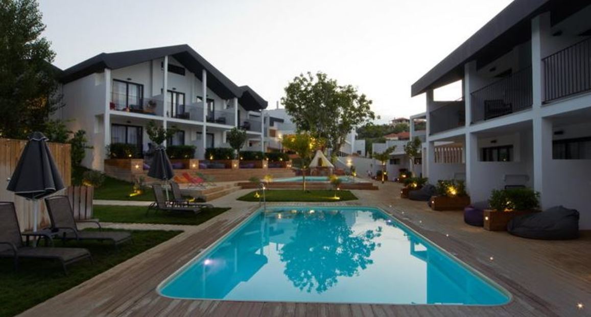Aqua Bay Hotel พลานอส ภายนอก รูปภาพ